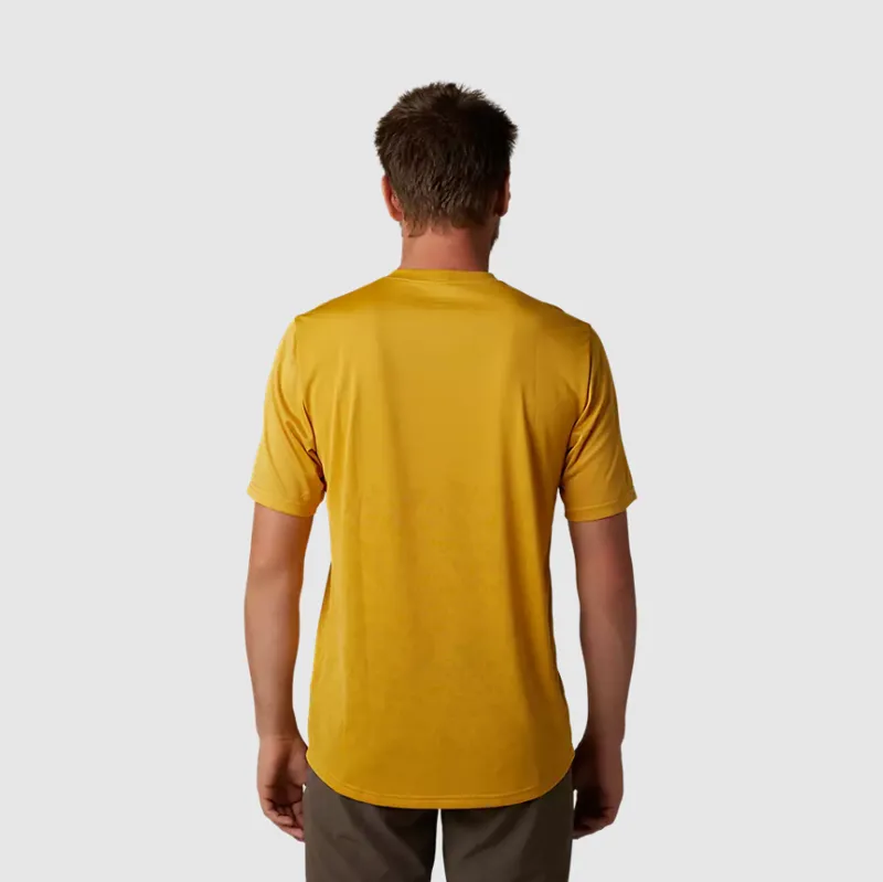 Fox Racing Ranger Tru Dri Short Sleeve Jersey in Daffodil-2